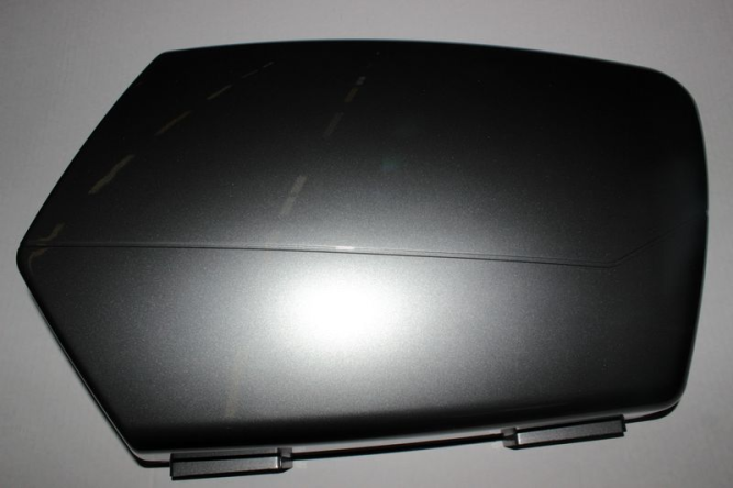 крышка кофра бокового, правая (серый металлик / TITANIUM GRAY)