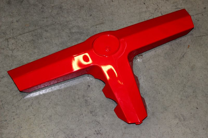 накладка декоративная передняя  Z6 (красный)