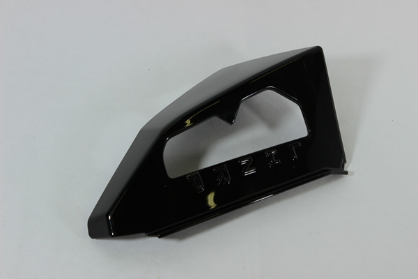 облицовка селектора, без выступа (черный)