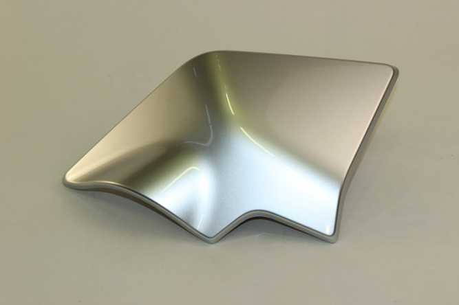 накладка противотуманной фары, левая (серебристый / MERCURY SILVER)