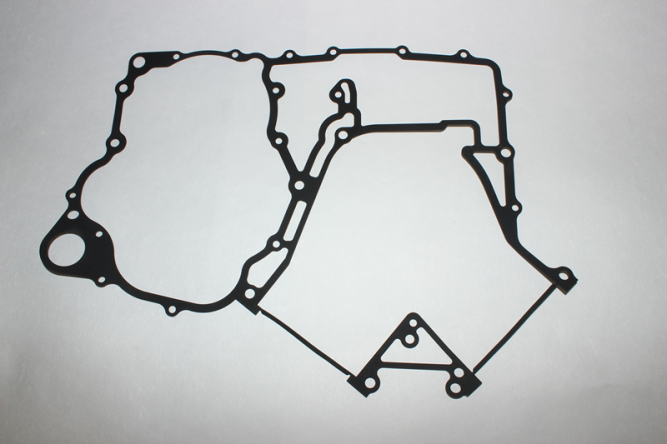 картер, левая половина в сборе