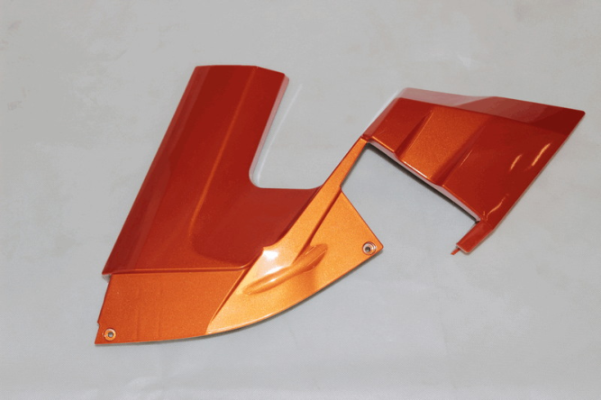 облицовка двери, наружная, правая 2 (оранжевый / CRYSTAL ORANGE)