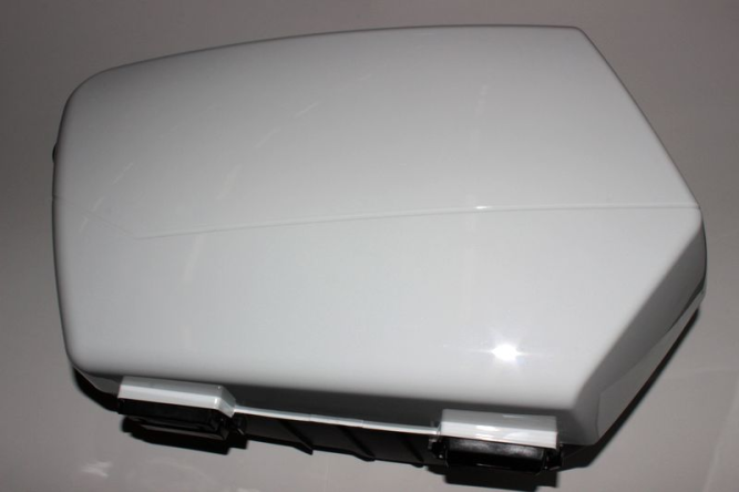 кофр боковой, левый (белый)