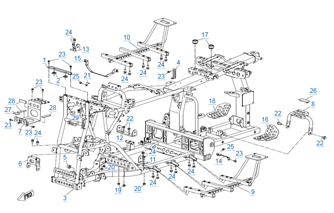 Схема узла: РАМА В СБОРЕ V2