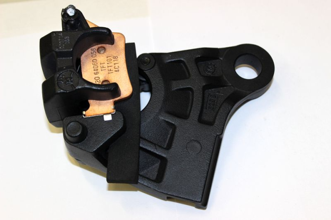 суппорт тормозной, задний