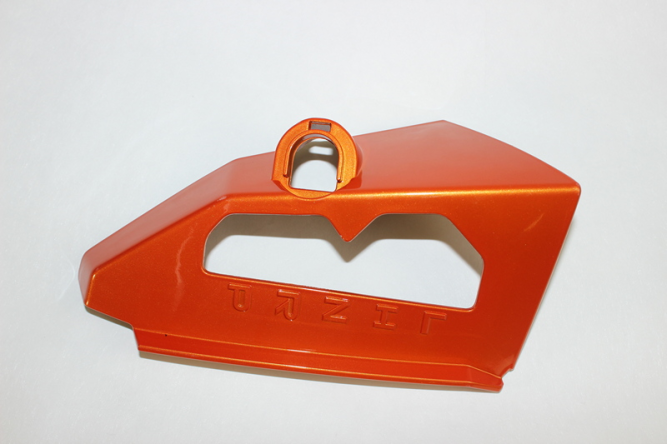 облицовка селектора (оранжевый / CRYSTAL ORANGE)(отливка под замок)