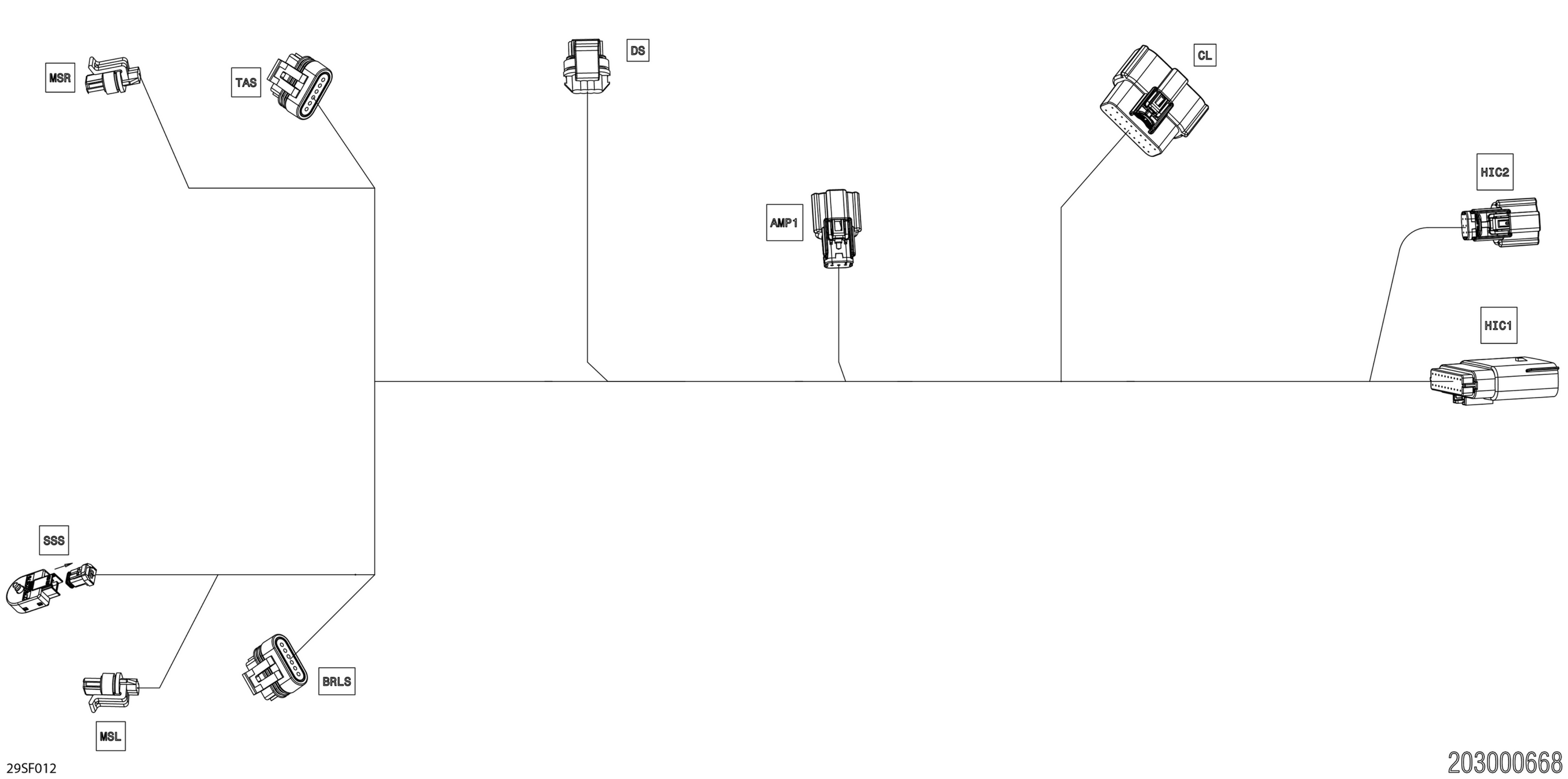 Electric - Steering Wiring Harness - 278004342
