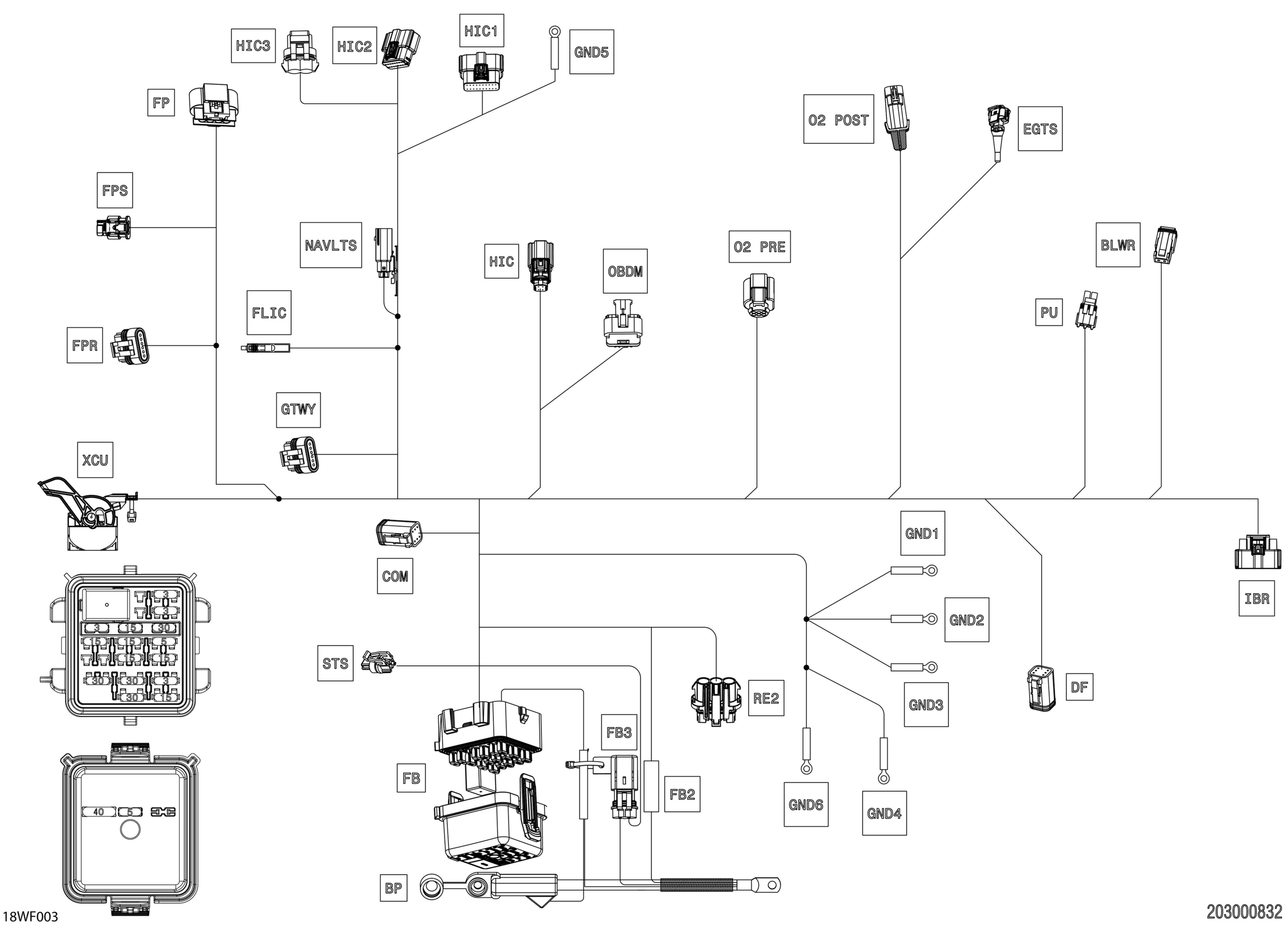 ELECTRIC - Main Harness - 278004632