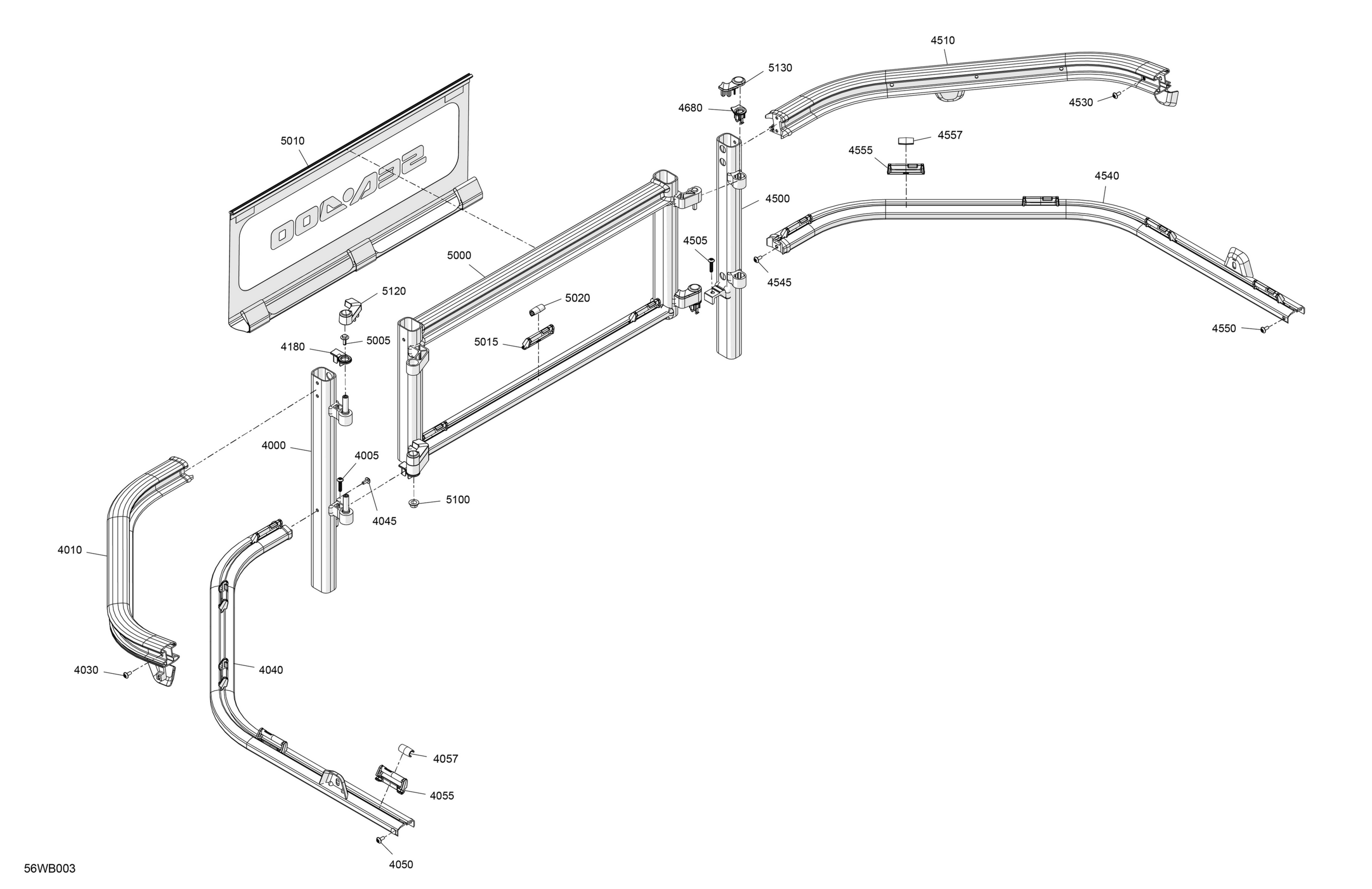 GUARD RAILS - Front