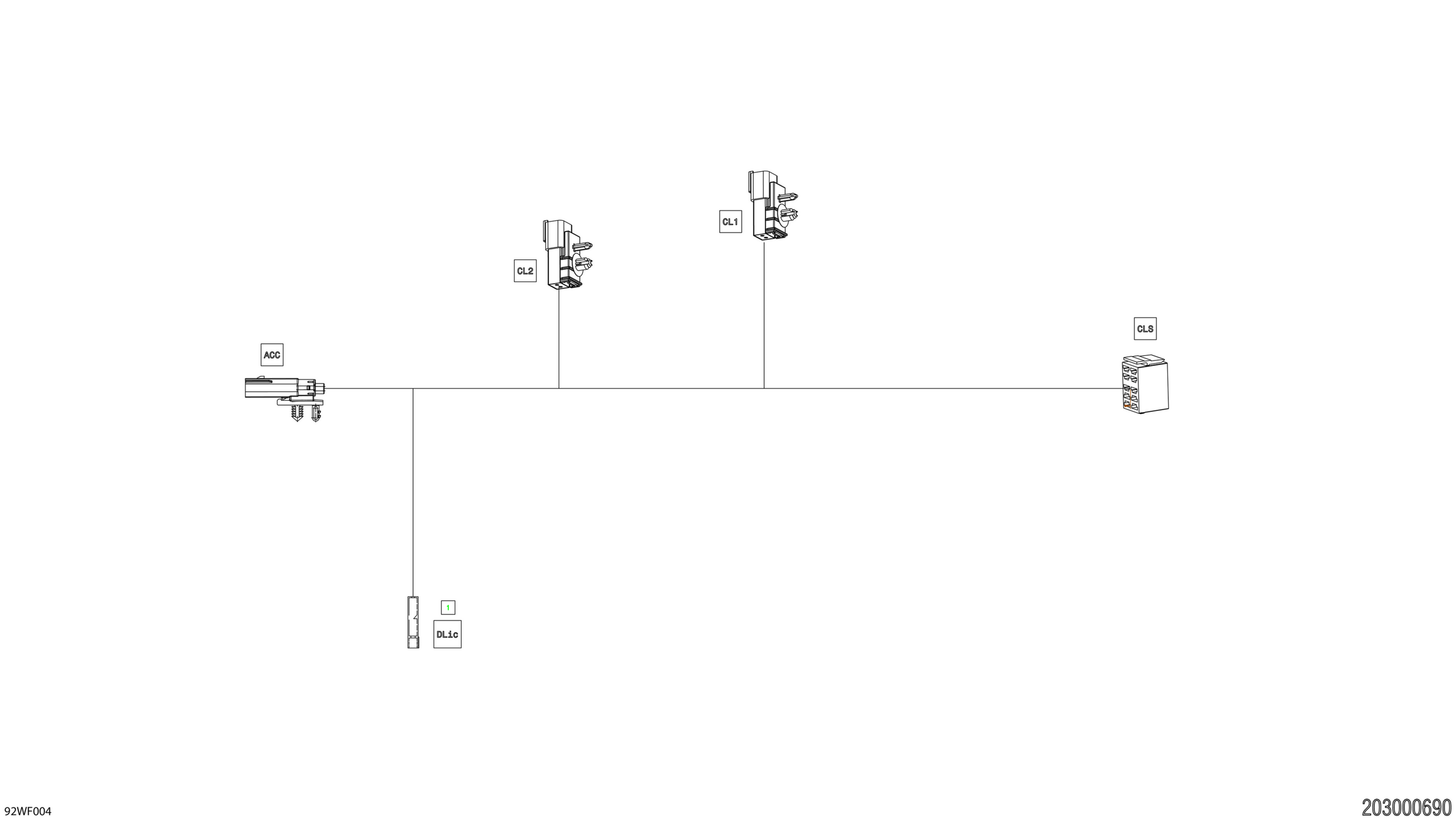 ELECTRIC - Console Lighting Wiring Harness - 278004375