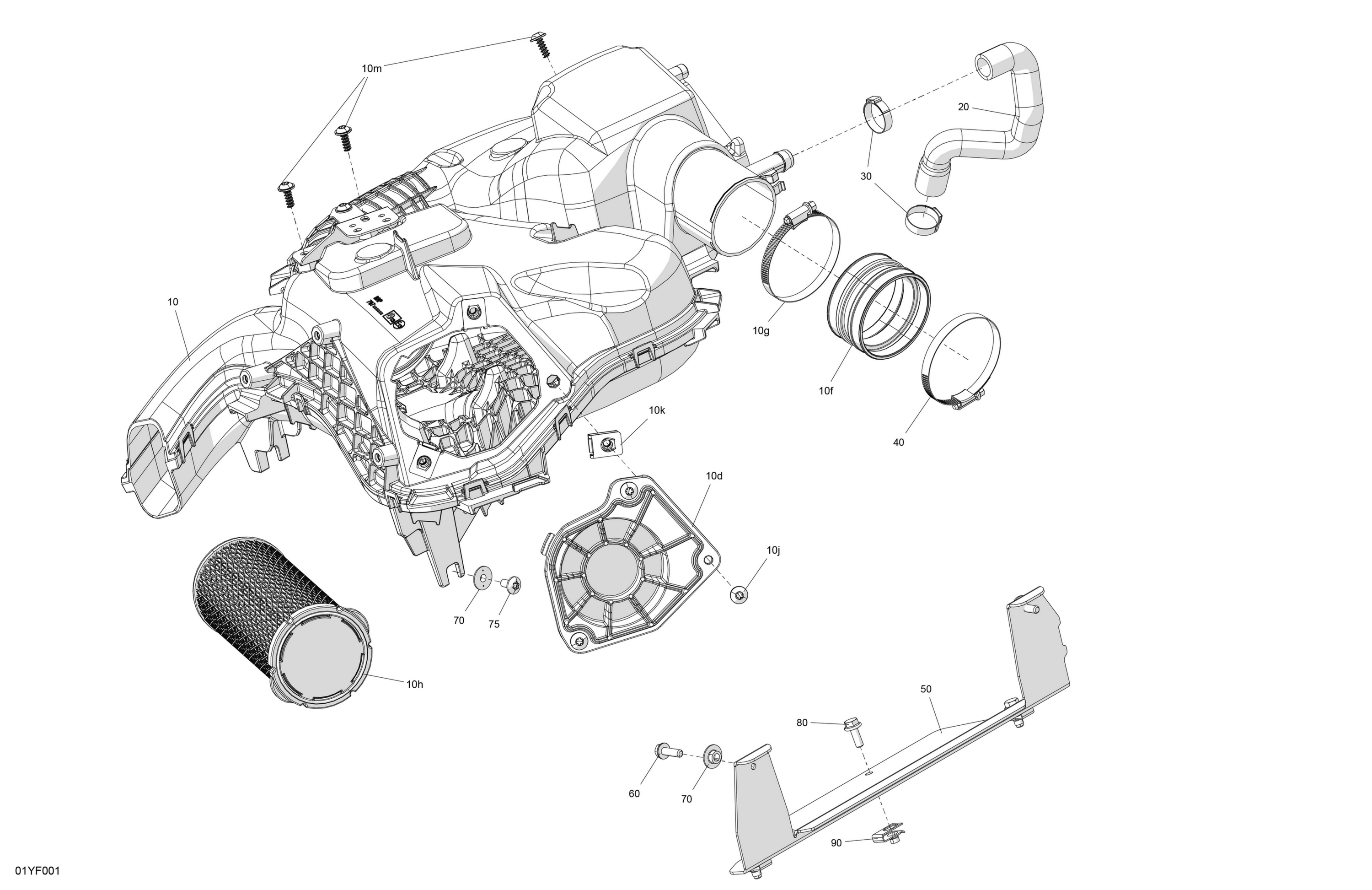 Схема узла: Engine - Air Intake