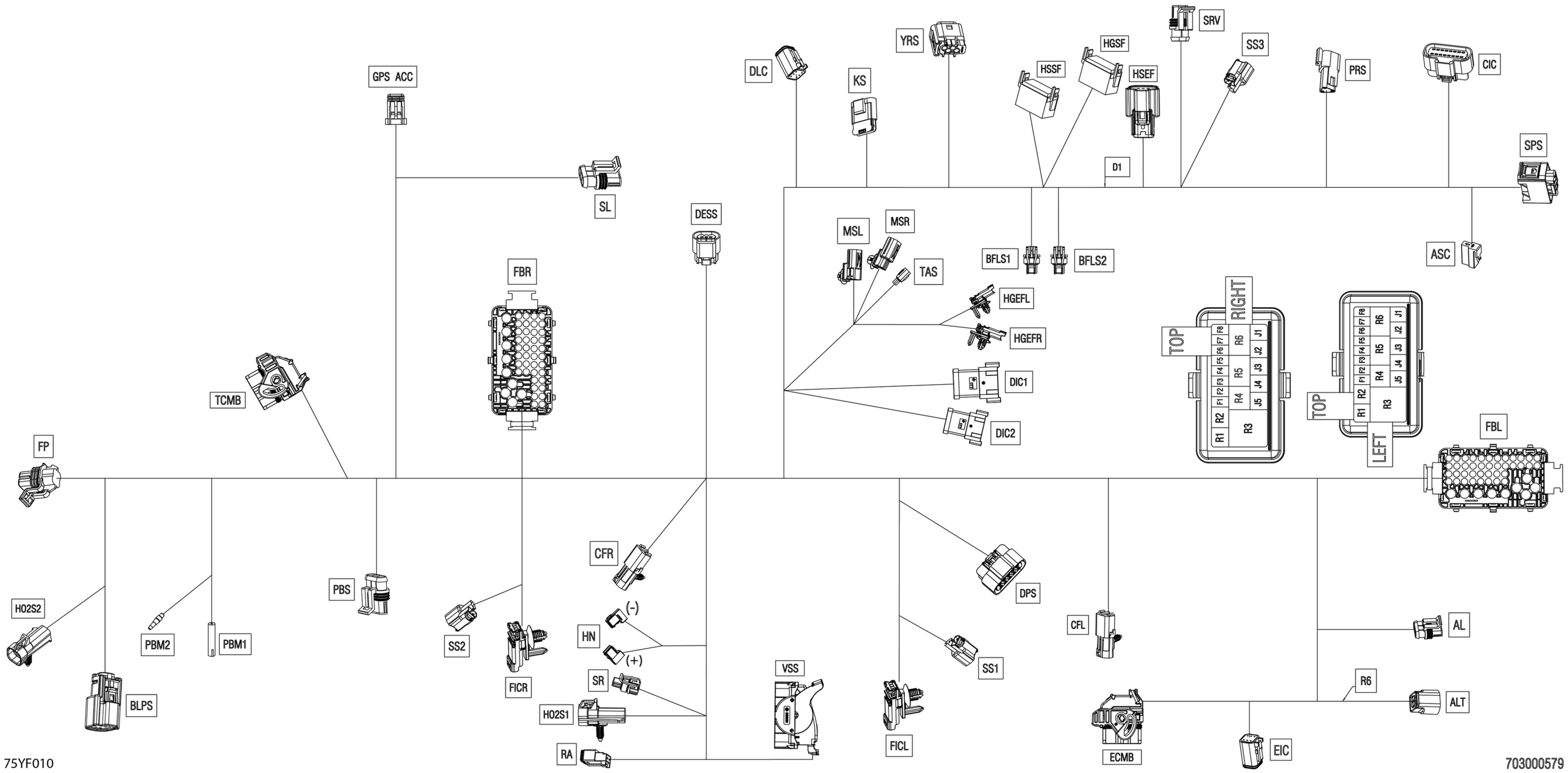 Electric - Main Harness