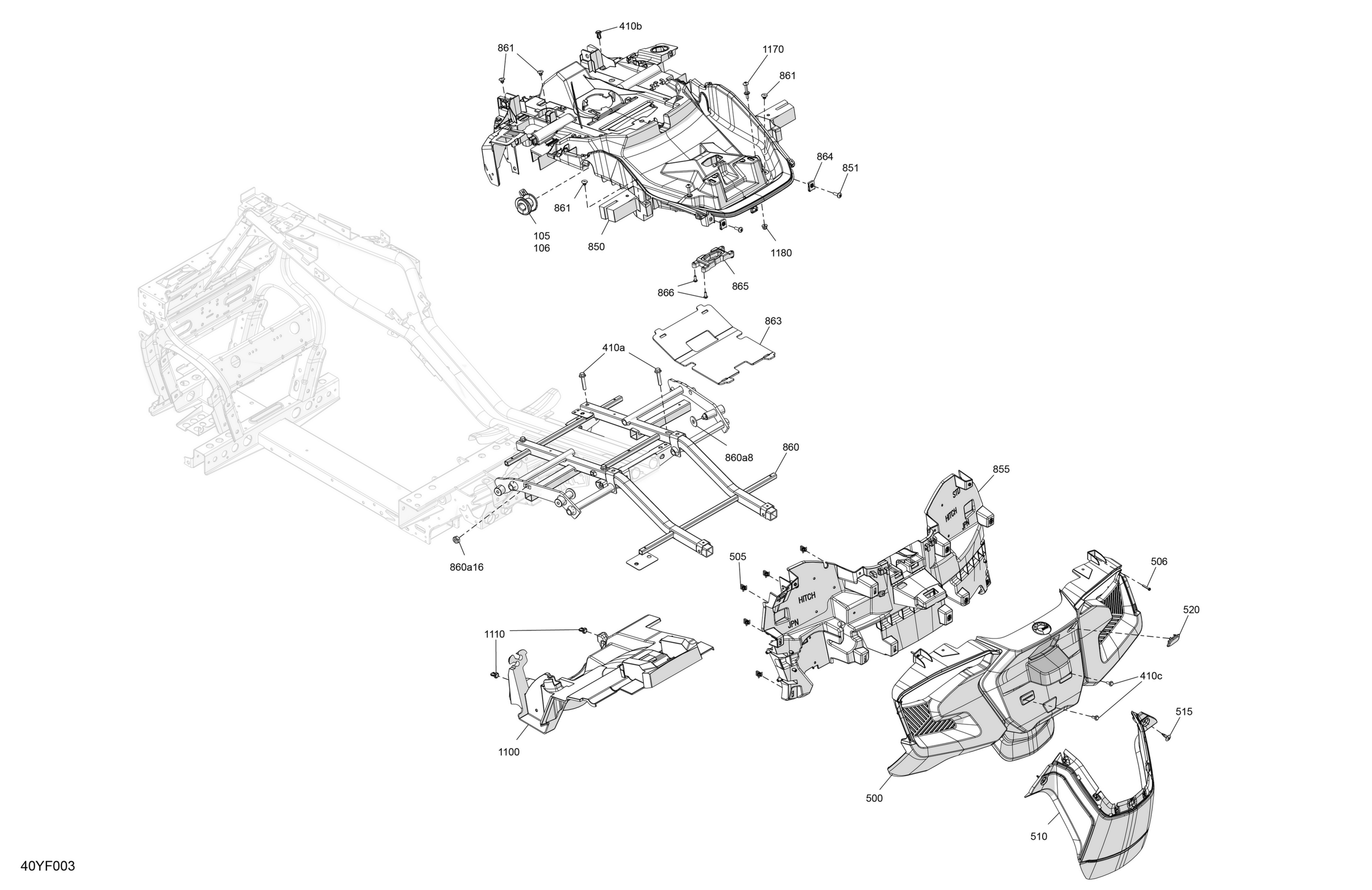 Body - Cargo Structure And Rear Fenders