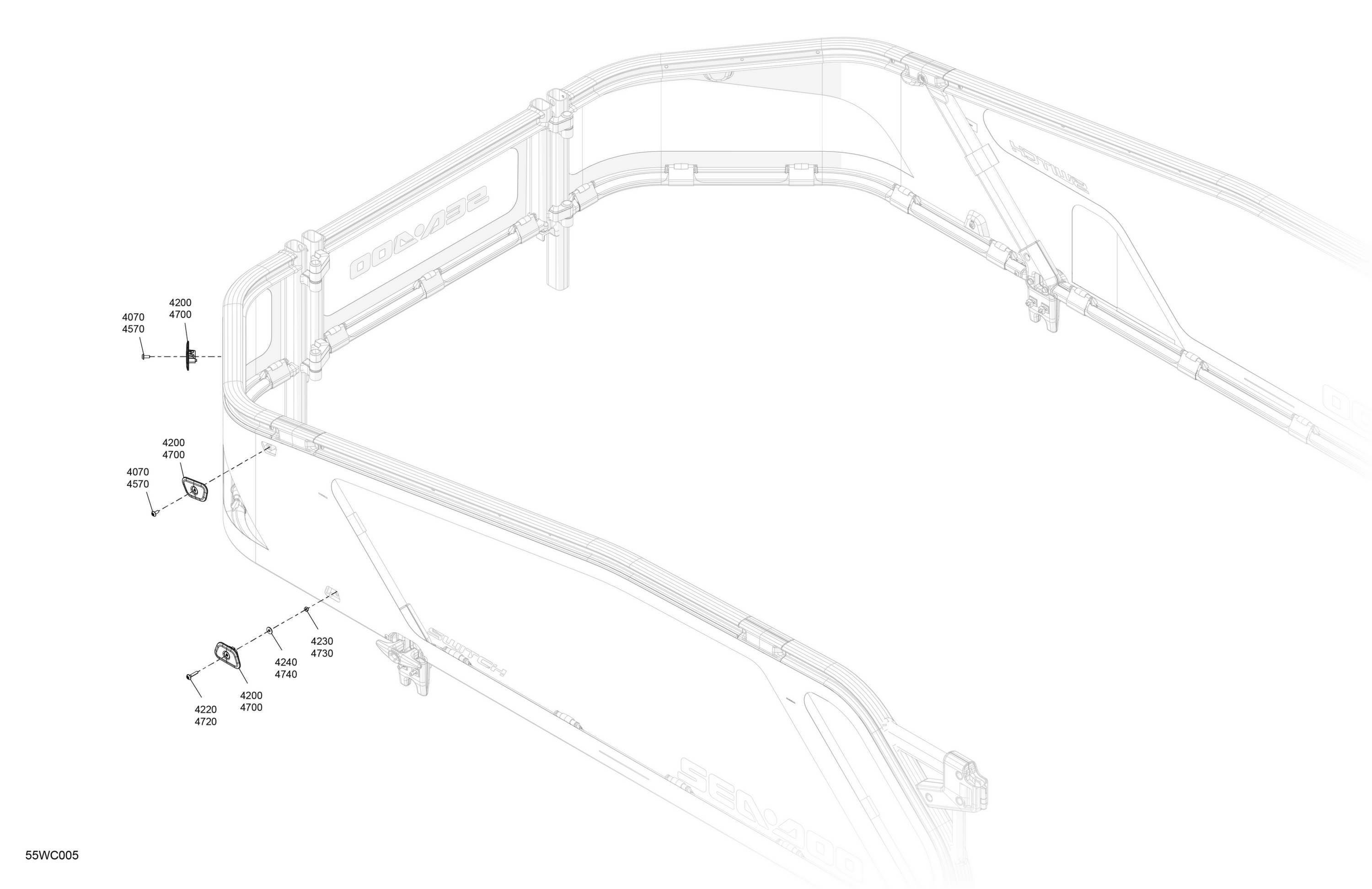 GUARD RAILS - Wings