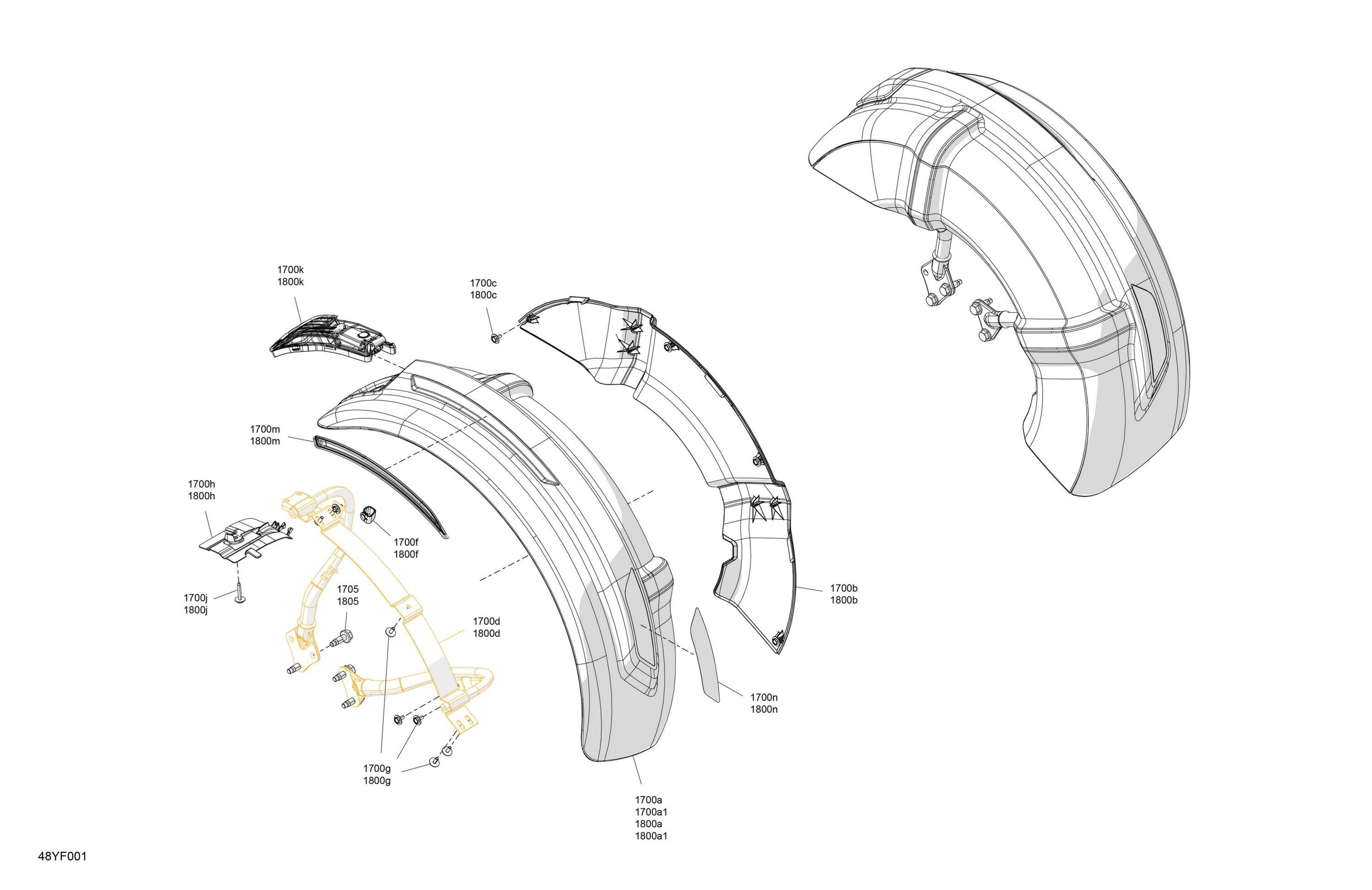 Body - Fender Kit