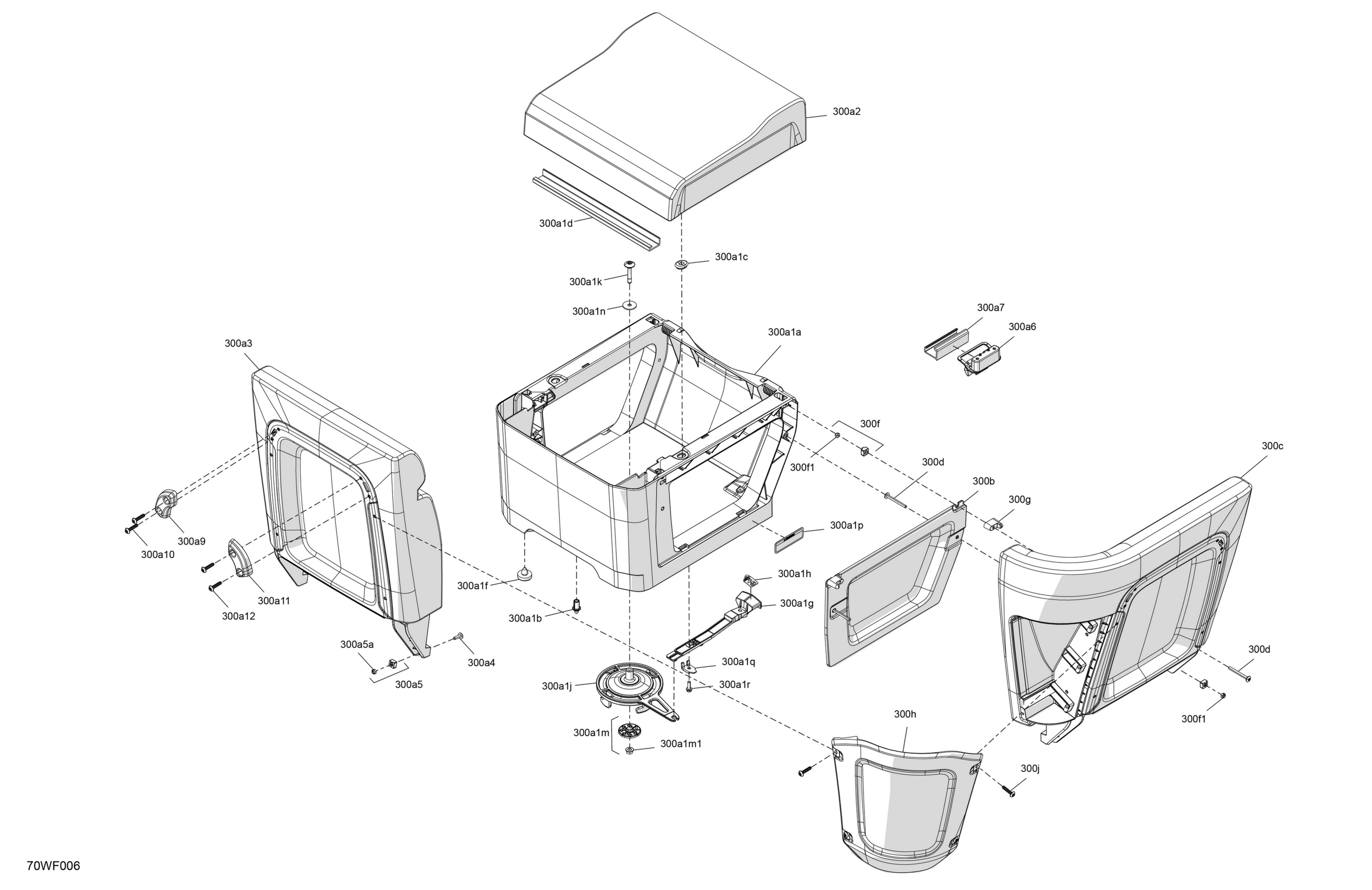 FURNITURE - Seat Corner Backrest (RH)