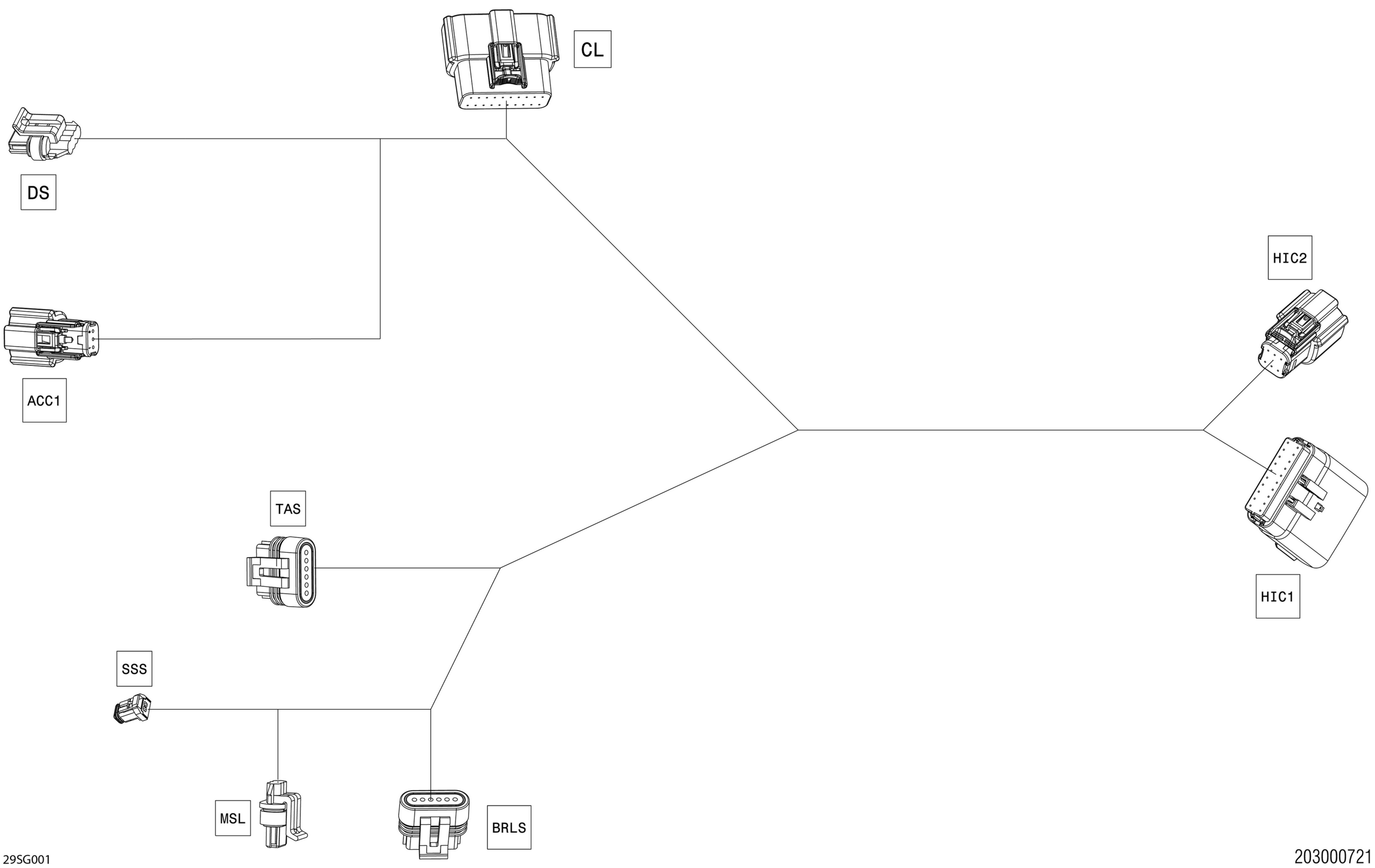 Electric - Steering Wiring Harness - 278004179
