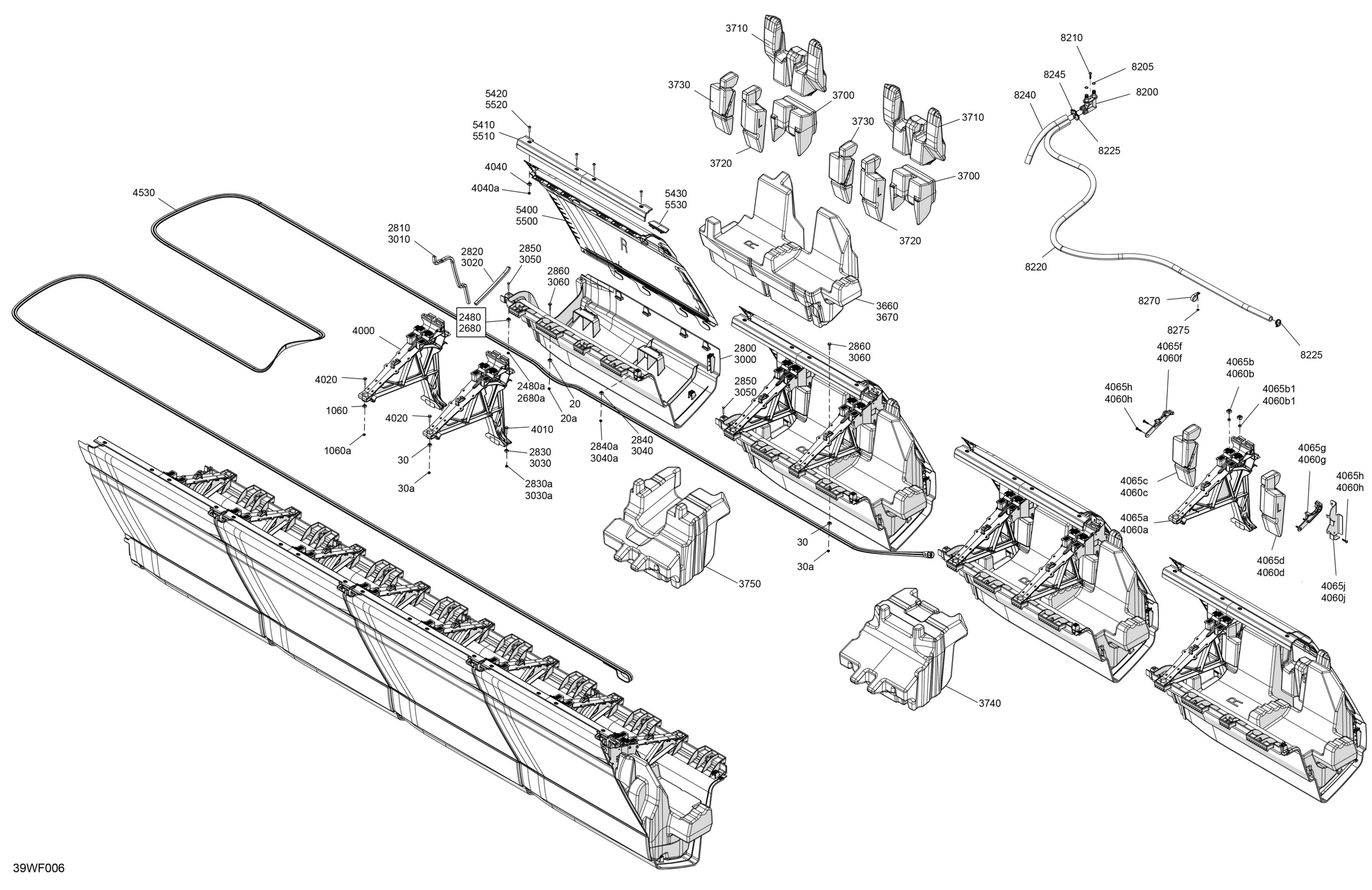 HULL - Central Float Deflector