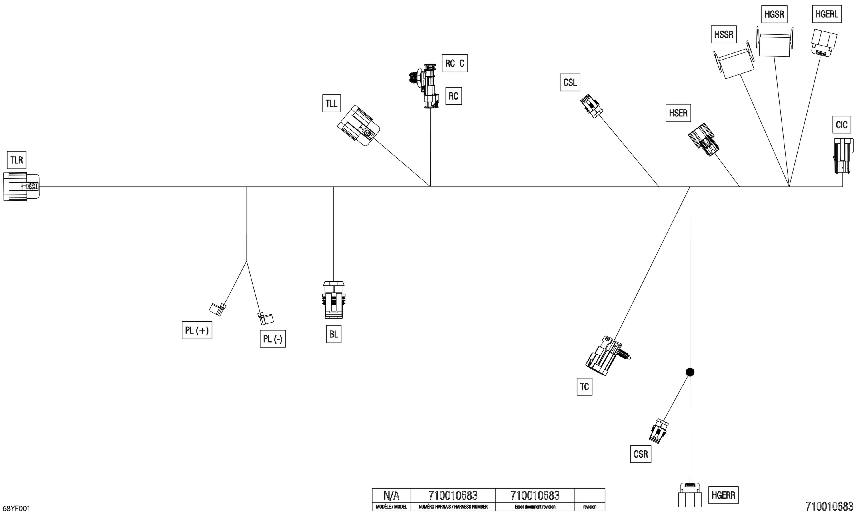 Electric - Cargo Wiring Harness