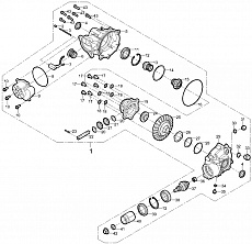 25. Front differential Assy